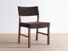 【広松木工/Hiromatsu Furniture / GOODS】のRIPOSO / リポーゾ サイドチェア フレーム:ウォールナット、張地:ダークブラウン / DB(ピエトラ)|ID: prp329100000007016 ipo3291000000034788569