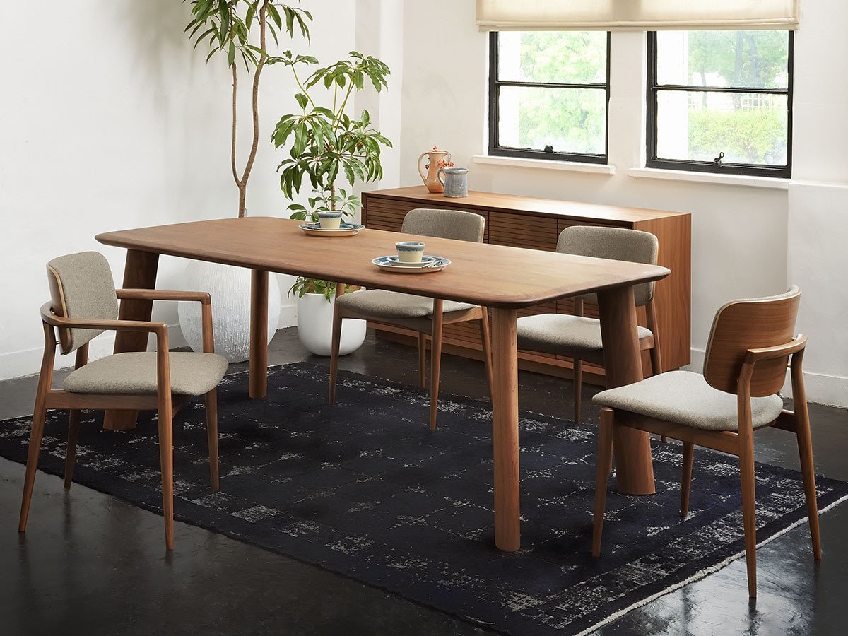 【リアルスタイル/REAL STYLE / GOODS】のCochi dining table / コチ ダイニングテーブル 2200 人気、トレンドファッション・服の通販 founy(ファニー) 　オイル　Oil　テーブル　Table　フォルム　Form　ホーム・キャンプ・アウトドア・お取り寄せ　Home,Garden,Outdoor,Camping Gear　家具・インテリア　Furniture　テーブル　Table　ダイニングテーブル　Dining Table　other-4|ID: prp329100000007028 ipo3291000000031531826