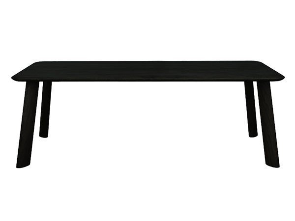 【リアルスタイル/REAL STYLE / GOODS】のCochi dining table / コチ ダイニングテーブル 2200 インテリア・キッズ・メンズ・レディースファッション・服の通販 founy(ファニー) 　オイル　Body Oil　テーブル　Table, Dining Table　フォルム　Silhouette, Form　ホーム・キャンプ・アウトドア・お取り寄せ　Home Living / Home & Lifestyle / Camping Gear / Outdoor Camping　家具・インテリア　Home Furniture & Interior. Stylish & Functional Living Spaces　テーブル　Dining, Coffee & Side Tables　ダイニングテーブル・食卓テーブル　Dining Tables　ウッド:オーク(ブラック)|ID: prp329100000007028 ipo3291000000035106902