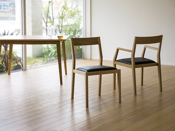 【フライミー ヴェール/FLYMEe vert / GOODS】のDINING ARMCHAIR / ダイニング アームチェア #35549 インテリア・キッズ・メンズ・レディースファッション・服の通販 founy(ファニー) 　送料無料　Free Shipping　シンプル　Simple　テーブル　Table　ファブリック　Fabric　モダン　Modern　ホーム・キャンプ・アウトドア・お取り寄せ　Home,Garden,Outdoor,Camping Gear　家具・インテリア　Furniture　チェア・椅子　Chair　ダイニングチェア　Dining Chair　ホーム・キャンプ・アウトドア・お取り寄せ　Home,Garden,Outdoor,Camping Gear　家具・インテリア　Furniture　チェア・椅子　Chair　アームチェア　Armchair　参考イメージ(張地:ブラック / チャート7)|ID: prp329100000007049 ipo3291000000030237220