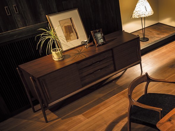 【冨士ファニチア/FUJI FURNITURE / GOODS】のAura Sideboard / アウラ サイドボード 人気、トレンドファッション・服の通販 founy(ファニー) 　クラシック　Classic　モチーフ　Motif　ホーム・キャンプ・アウトドア・お取り寄せ　Home,Garden,Outdoor,Camping Gear　家具・インテリア　Home Furniture & Interior. Stylish & Functional Living Spaces　収納家具・キャビネット　Storage Furniture　サイドボード　Sideboard　other-3|ID: prp329100000007050 ipo3291000000031533352
