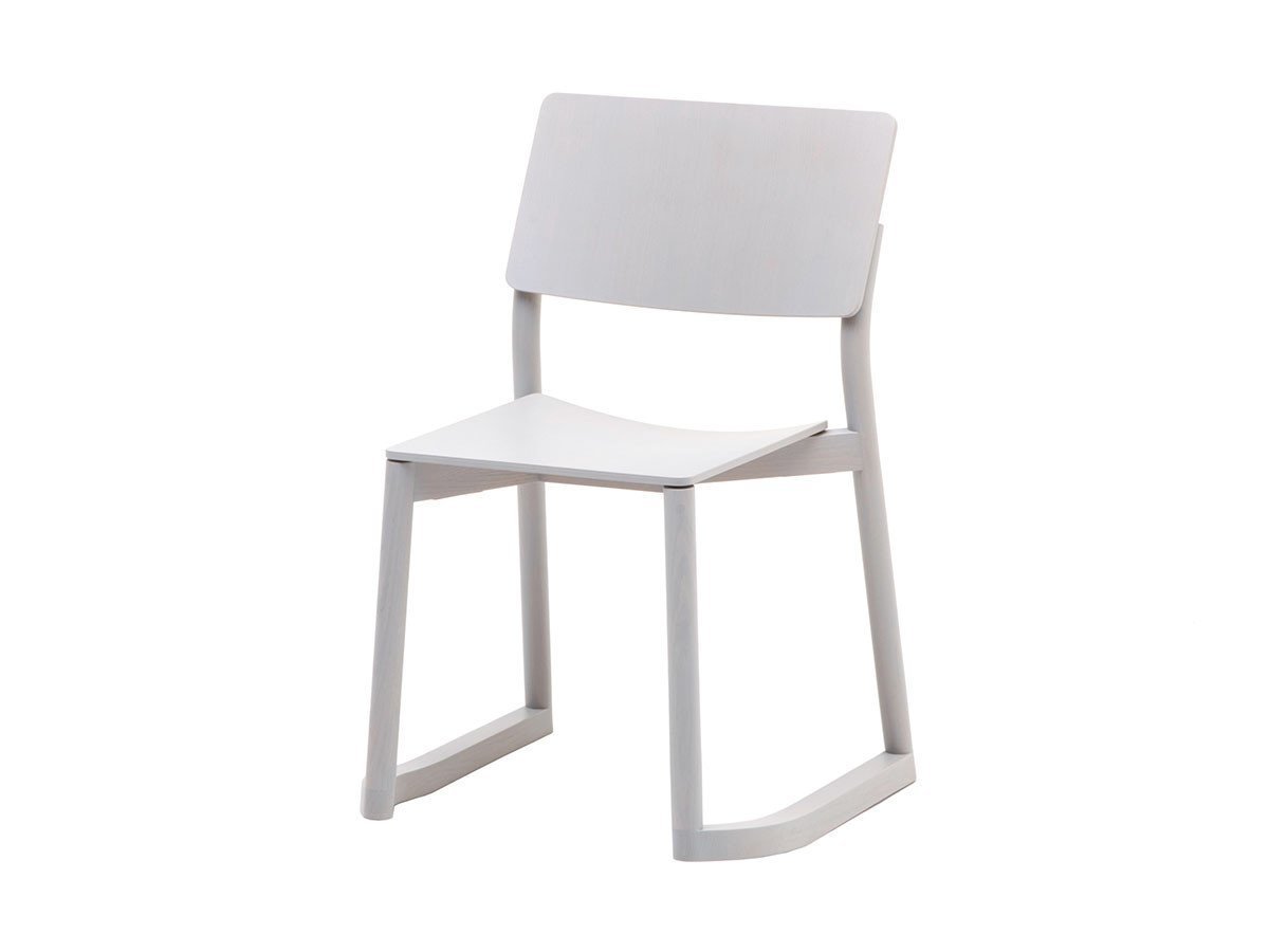 【カリモクニュースタンダード/KARIMOKU NEW STANDARD / GOODS】のPANORAMA CHAIR with RUNNERS / パノラマチェア ウィズランナーズ インテリア・キッズ・メンズ・レディースファッション・服の通販 founy(ファニー) 　送料無料　Free Shipping　コレクション　Collection　コンパクト　Compact　スタンダード　Standard　フィット　Fit　プレーン　Plane　ホーム・キャンプ・アウトドア・お取り寄せ　Home,Garden,Outdoor,Camping Gear　家具・インテリア　Furniture　チェア・椅子　Chair　ダイニングチェア　Dining Chair　グレイングレー(受注生産品)|ID: prp329100000007053 ipo3291000000019916034