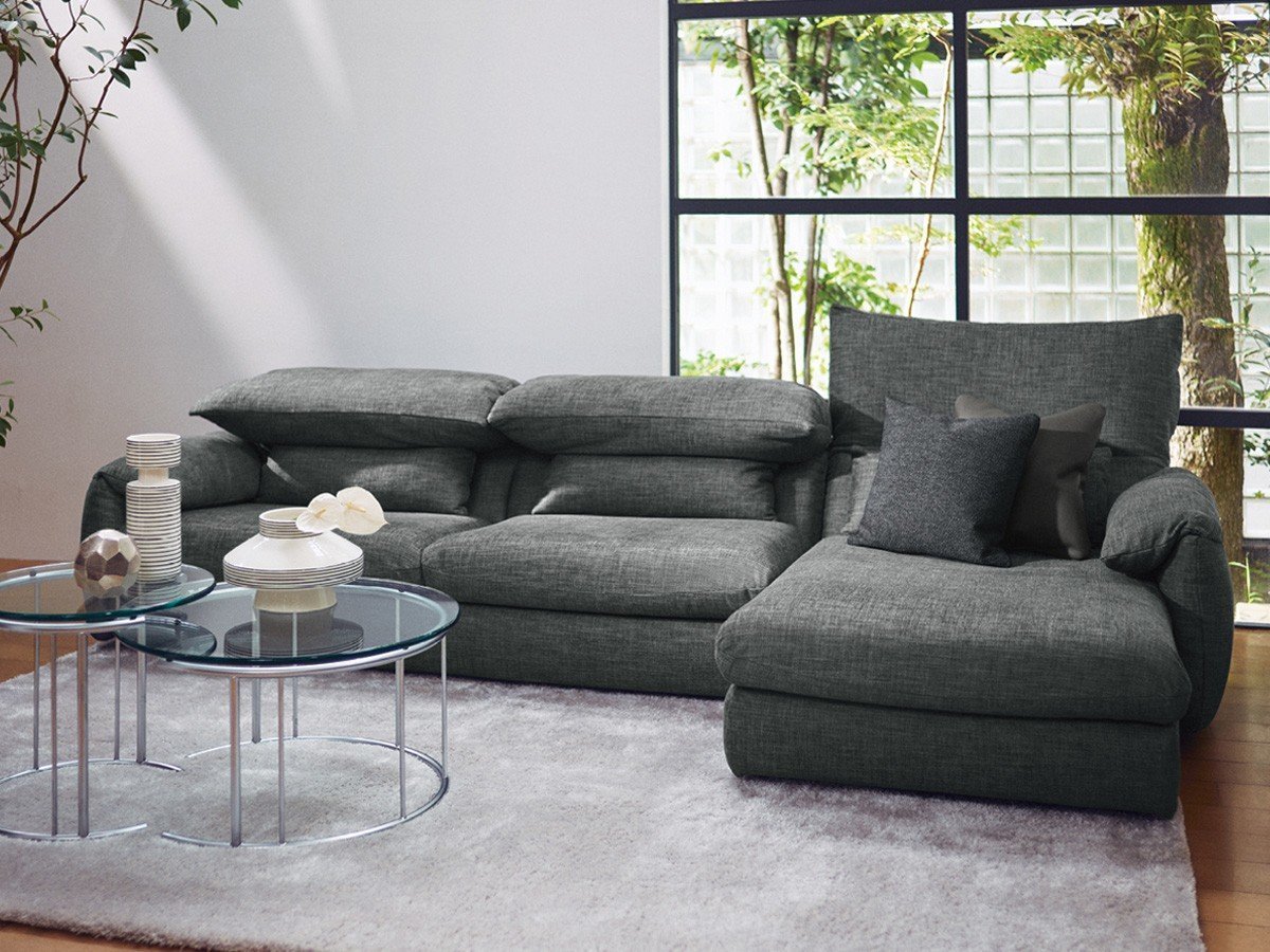 【フクラ/HUKLA / GOODS】のEDINA Combination Sofa / エディナ コンビネーションソファ(2P片肘ソファ + カウチS) インテリア・キッズ・メンズ・レディースファッション・服の通販 founy(ファニー) 　クッション　Cushion, Throw Pillow　フィット　Fit, Slim Fit　ホーム・キャンプ・アウトドア・お取り寄せ　Home Living / Home & Lifestyle / Camping Gear / Outdoor Camping　家具・インテリア　Home Furniture & Interior. Stylish & Functional Living Spaces　ソファー　Couches & Sofas　カウチソファ・シェーズロング　Chaise Lounge Sofas　張地:FG-2608(FGランク)、脚部:ダークブラウン、タイプ:右カウチ|ID: prp329100000007060 ipo3291000000030171639