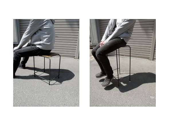【アデペシュ/a.depeche / GOODS】のsocph school stool / ソコフ スクールスツール インテリア・キッズ・メンズ・レディースファッション・服の通販 founy(ファニー) 　送料無料　Free Shipping　シンプル　Simple, Minimal　ビンテージ　Vintage, Retro Style　ホーム・キャンプ・アウトドア・お取り寄せ　Home Living / Home & Lifestyle / Camping Gear / Outdoor Camping　家具・インテリア　Home Furniture & Interior. Stylish & Functional Living Spaces　チェア・椅子　Seating & Chairs　スツール・バースツール　Stools & Bar Stools　ロースツールとハイスツールの高さイメージです。|ID: prp329100000007067 ipo3291000000033440863