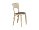 【アルテック/artek / GOODS】のCHAIR 66 / チェア 66 本体:ナチュラルラッカー / 座面:ブラックリノリウム|ID: prp329100000007112 ipo3291000000037067032