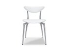【フライミー ノワール/FLYMEe Noir / GOODS】のArmless Chair / アームレスチェア 4本脚 m71229 張地:本革ホワイト|ID:prp329100000007120