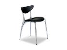 【フライミー ノワール/FLYMEe Noir / GOODS】のArmless Chair / アームレスチェア 4本脚 m71229 張地:PVCブラック|ID:prp329100000007120