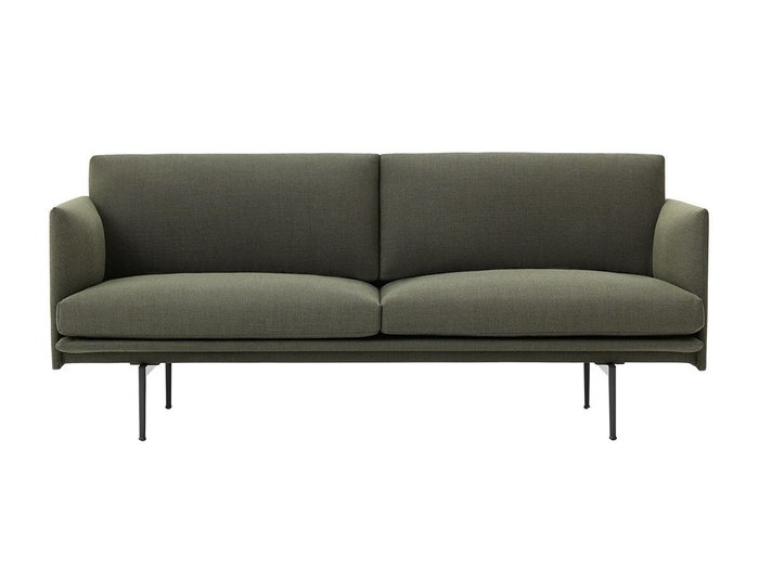 【ムート/MUUTO / GOODS】のOUTLINE SOFA 2-SEATER / アウトラインソファ 2シーター インテリア・キッズ・メンズ・レディースファッション・服の通販 founy(ファニー) https://founy.com/ ホーム・キャンプ・アウトドア・お取り寄せ Home,Garden,Outdoor,Camping Gear 家具・インテリア Home Furniture & Interior. Stylish & Functional Living Spaces ソファー Sofa |ID: prp329100000007124 ipo3291000000030203450