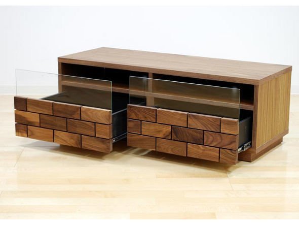 【フライミー ヴェール/FLYMEe vert / GOODS】のTV Board / テレビボード #13705 インテリア・キッズ・メンズ・レディースファッション・服の通販 founy(ファニー) 　ガラス　Glass, Glassware　ホーム・キャンプ・アウトドア・お取り寄せ　Home Living / Home & Lifestyle / Camping Gear / Outdoor Camping　家具・インテリア　Home Furniture & Interior. Stylish & Functional Living Spaces　テレビボード・テレビ台　TV Cabinets & Consoles　テレビ台・TVボード　Tv Board　引き出し収納は、前板の上半分が強化ガラスになっています。|ID: prp329100000007135 ipo3291000000036647974