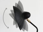 【フライミーパーラー/FLYMEe Parlor / GOODS】のFloor Lamp / フロアランプ #32970 シェードは可動式です。|ID:prp329100000007144