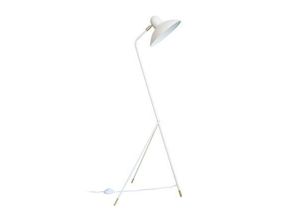 【フライミーパーラー/FLYMEe Parlor / GOODS】のFloor Lamp / フロアランプ #32970 インテリア・キッズ・メンズ・レディースファッション・服の通販 founy(ファニー) 　アンティーク　Antique-Inspired　フォルム　Silhouette, Form　フランス　France, French　ミックス　Mix, Mixed Style　モダン　Modern, Contemporary　モチーフ　Motif, Design Theme　帽子　Hat, Headwear　ホーム・キャンプ・アウトドア・お取り寄せ　Home Living / Home & Lifestyle / Camping Gear / Outdoor Camping　家具・インテリア　Home Furniture & Interior. Stylish & Functional Living Spaces　ライト・照明　Lamps & Lighting Fixtures　フロアランプ・スタンドライト　Floor Lamp / Standing Lamp　ホワイト|ID: prp329100000007144 ipo3291000000036852111