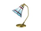 【フライミー ファクトリー/FLYMEe Factory / GOODS】のCUSTOM SERIES Classic Desk Lamp × Stained Glass Maribu / カスタムシリーズ クラシックデスクランプ × ステンドグラス(マリブ) 器具本体:ゴールド、シェード:ブルー|ID: prp329100000007165 ipo3291000000033430065