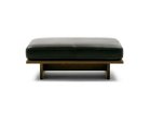 【マスターウォール/MASTERWAL / GOODS】のMORELESS OTTOMAN / モアレス オットマン 張地:パティーナ ブラック(レザー8)、ウッド:ウォールナット(オイル塗装)|ID: prp329100000007180 ipo3291000000030218835