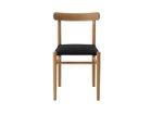【ライトウッド/Lightwood / GOODS】のChair / チェア 張座(オーク / アッシュ) 張地:M-02(BALI / #6050 ブラック)|ID: prp329100000007181 ipo3291000000035340935