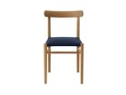 【ライトウッド/Lightwood / GOODS】のChair / チェア 張座(オーク / アッシュ) 張地:M-02(BALI / #6060 ネイビー)|ID: prp329100000007181 ipo3291000000035340937