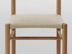 【ライトウッド/Lightwood / GOODS】のChair / チェア 張座(オーク / アッシュ) 座面イメージ / 張地:M-02(BALI/#6055 アイボリー)|ID: prp329100000007181 ipo3291000000035340942