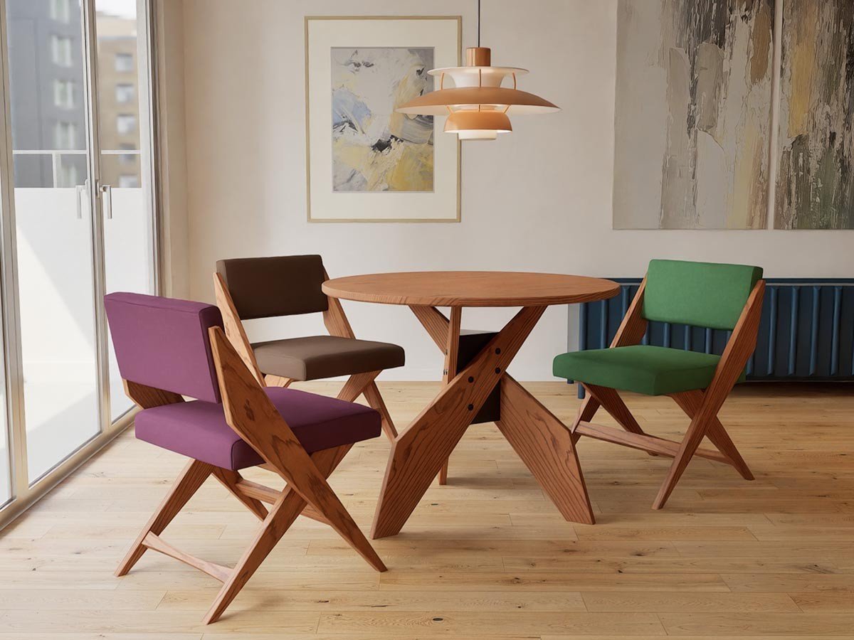 【アジム/AJIM / GOODS】のrudder chair / ラダー チェア インテリア・キッズ・メンズ・レディースファッション・服の通販 founy(ファニー) 　送料無料　Free Shipping　おすすめ　Recommended / Our Picks　テーブル　Table, Dining Table　ホーム・キャンプ・アウトドア・お取り寄せ　Home Living / Home & Lifestyle / Camping Gear / Outdoor Camping　家具・インテリア　Home Furniture & Interior. Stylish & Functional Living Spaces　チェア・椅子　Seating & Chairs　ダイニングチェア・木製チェア　Dining Chairs　張地(左から):US 9393、US N158、US 3913(すべてランク 4)、フレーム:センダ|ID: prp329100000007223 ipo3291000000032696906