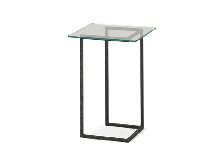 【杉山製作所/Sugiyama Seisakusho / GOODS】のKUROTETSU SUMI SIDE TABLE / クロテツ スミ サイドテーブル(ガラス天板) インテリア・キッズ・メンズ・レディースファッション・服の通販 founy(ファニー) https://founy.com/ 送料無料 Free Shipping ガラス Glass クール Cool シンプル Simple スクエア Square テーブル Table フレーム Flame ホーム・キャンプ・アウトドア・お取り寄せ Home,Garden,Outdoor,Camping Gear 家具・インテリア Furniture テーブル Table サイドテーブル・小テーブル Side Table/Small Table |ID: prp329100000007287 ipo3291000000030251874