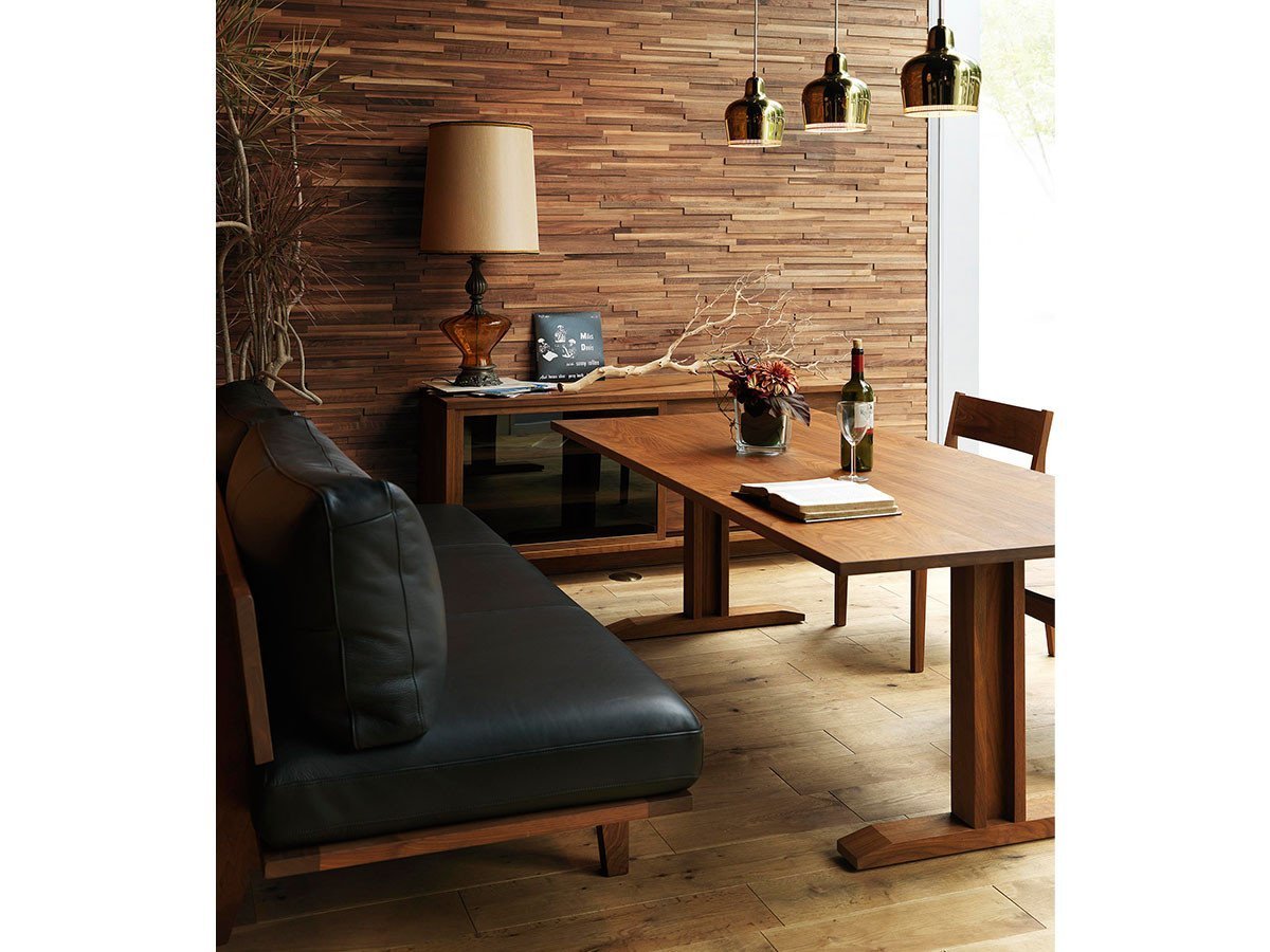 【マスターウォール/MASTERWAL / GOODS】のRITZ SOFA / リッツ ソファ 3シーター180 インテリア・キッズ・メンズ・レディースファッション・服の通販 founy(ファニー) 　クッション　Cushion, Throw Pillow　コンパクト　Compact, Small Size　シンプル　Simple, Minimal　フレーム　Frame, Outline　ホーム・キャンプ・アウトドア・お取り寄せ　Home Living / Home & Lifestyle / Camping Gear / Outdoor Camping　家具・インテリア　Home Furniture & Interior. Stylish & Functional Living Spaces　ソファー　Couches & Sofas　張地:ウッド:ウォールナット|ID: prp329100000007310 ipo3291000000036811034