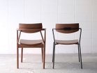 【デュアル/dual / GOODS】のchair / チェア ウッドウォールナット無垢材、フレームブラック|ID: prp329100000007339 ipo3291000000037066328