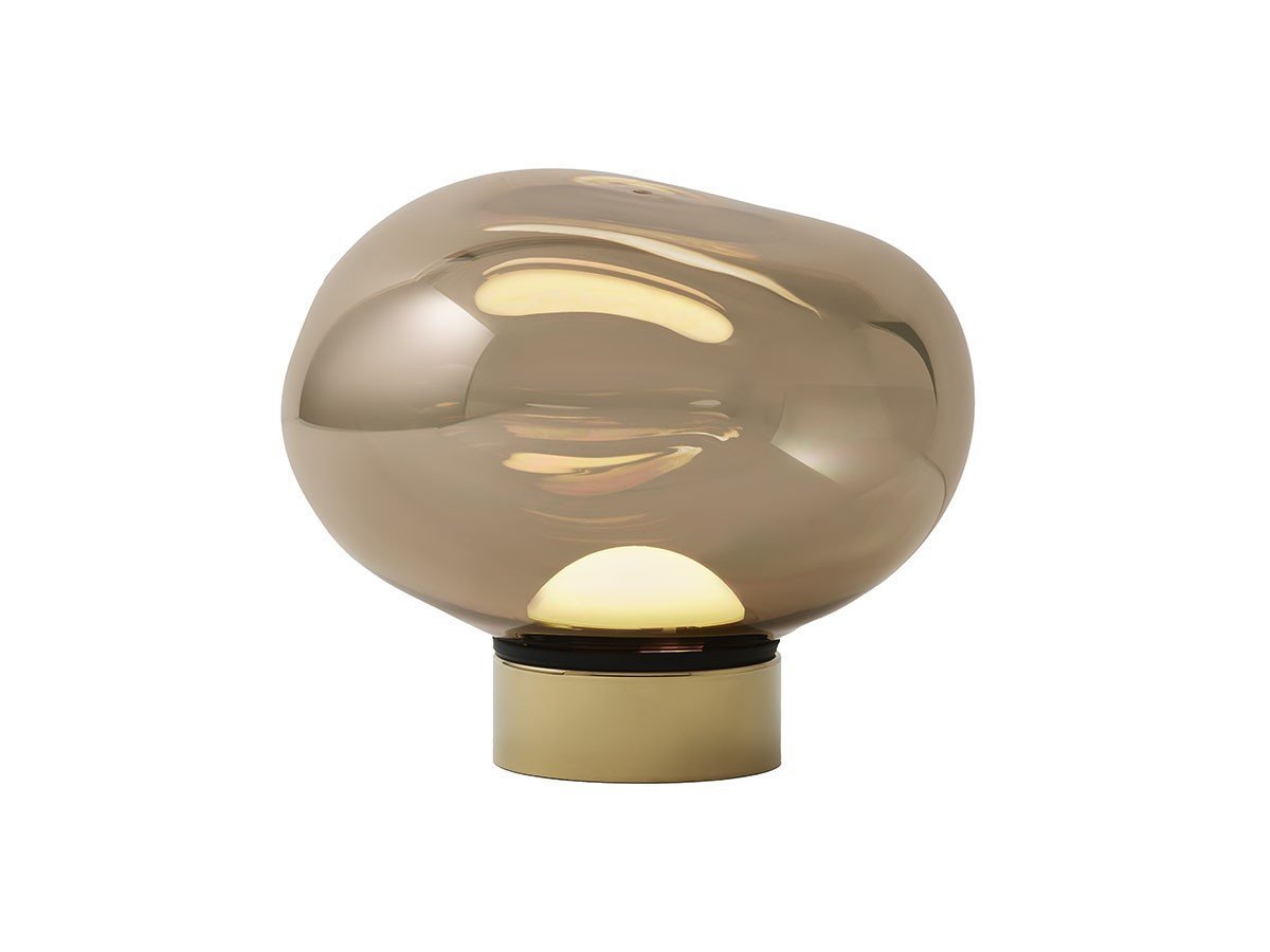 【トム ディクソン/Tom Dixon / GOODS】のMelt Mini Surface LED / メルト ミニ サーフェイス 内蔵LED テーブルライト仕様 インテリア・キッズ・メンズ・レディースファッション・服の通販 founy(ファニー) 　ガラス　Glass, Glassware　テーブル　Table, Dining Table　ハンド　Hand, Handmade　フェイス　Face, Facial Design　フロント　Front, Front Design　送料無料　Free Shipping　ホーム・キャンプ・アウトドア・お取り寄せ　Home Living / Home & Lifestyle / Camping Gear / Outdoor Camping　家具・インテリア　Home Furniture & Interior. Stylish & Functional Living Spaces　ライト・照明　Lamps & Lighting Fixtures　デスクライト・卓上照明　Desk Lamp / Table Lamp / Study Light　ブロンズ|ID: prp329100000007432 ipo3291000000033604884