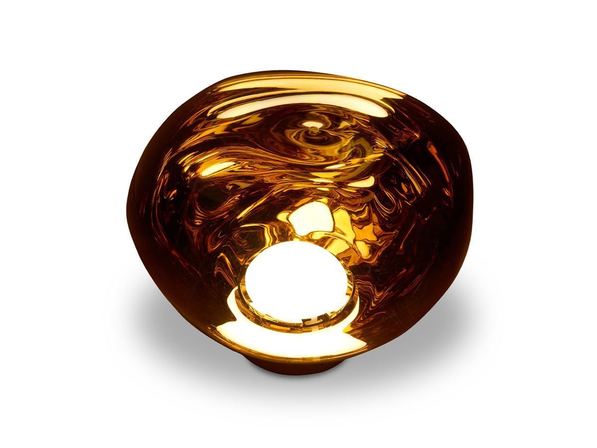 【トム ディクソン/Tom Dixon / GOODS】のMelt Mini Surface LED / メルト ミニ サーフェイス 内蔵LED テーブルライト仕様 インテリア・キッズ・メンズ・レディースファッション・服の通販 founy(ファニー) 　ガラス　Glass, Glassware　テーブル　Table, Dining Table　ハンド　Hand, Handmade　フェイス　Face, Facial Design　フロント　Front, Front Design　送料無料　Free Shipping　ホーム・キャンプ・アウトドア・お取り寄せ　Home Living / Home & Lifestyle / Camping Gear / Outdoor Camping　家具・インテリア　Home Furniture & Interior. Stylish & Functional Living Spaces　ライト・照明　Lamps & Lighting Fixtures　デスクライト・卓上照明　Desk Lamp / Table Lamp / Study Light　ゴールド|ID: prp329100000007432 ipo3291000000036846626
