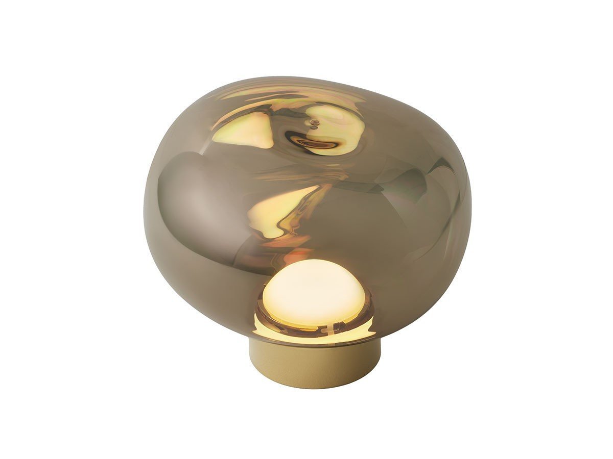 【トム ディクソン/Tom Dixon / GOODS】のMelt Mini Surface LED / メルト ミニ サーフェイス 内蔵LED テーブルライト仕様 インテリア・キッズ・メンズ・レディースファッション・服の通販 founy(ファニー) 　ガラス　Glass, Glassware　テーブル　Table, Dining Table　ハンド　Hand, Handmade　フェイス　Face, Facial Design　フロント　Front, Front Design　送料無料　Free Shipping　ホーム・キャンプ・アウトドア・お取り寄せ　Home Living / Home & Lifestyle / Camping Gear / Outdoor Camping　家具・インテリア　Home Furniture & Interior. Stylish & Functional Living Spaces　ライト・照明　Lamps & Lighting Fixtures　デスクライト・卓上照明　Desk Lamp / Table Lamp / Study Light　ブロンズ|ID: prp329100000007432 ipo3291000000036846649