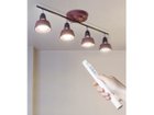 【アートワークスタジオ/ART WORK STUDIO / GOODS】のHARMONY GRANDE-remote ceiling lamp / ハーモニーグランデ リモートシーリングランプ リモコンで4灯→内側2灯→内側1灯→消灯の操作が可能です。|ID: prp329100000007439 ipo3291000000037075544