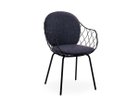【マジス/MAGIS / GOODS】のPINA outdoor / ピーニャ アームチェア 屋外仕様 ブラウンブルー × ブラウン脚|ID: prp329100000007471 ipo3291000000030172673
