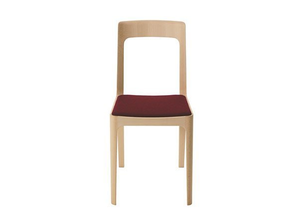 【ヒロシマ/HIROSHIMA / GOODS】のChair / チェア(ビーチ) インテリア・キッズ・メンズ・レディースファッション・服の通販 founy(ファニー) 　送料無料　Free Shipping　クッション　Cushion　コンパクト　Compact　シンプル　Simple　ビーチ　Beach　フォルム　Form　ホーム・キャンプ・アウトドア・お取り寄せ　Home,Garden,Outdoor,Camping Gear　家具・インテリア　Home Furniture & Interior. Stylish & Functional Living Spaces　チェア・椅子　Chair　ダイニングチェア　Dining Chair　張地:フレームアンスチームドビーチ NL-0(ウレタン樹脂塗装 / ナチュラルホワイト)|ID: prp329100000007488 ipo3291000000032364867