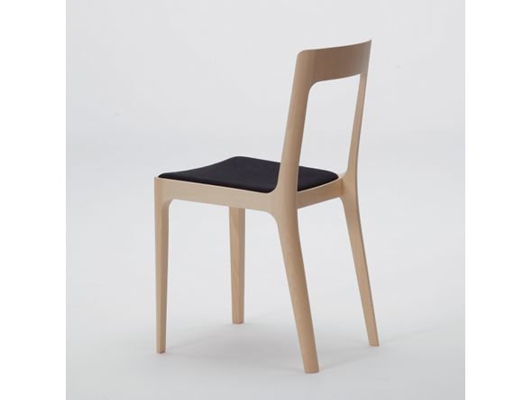 【ヒロシマ/HIROSHIMA / GOODS】のChair / チェア(ビーチ) インテリア・キッズ・メンズ・レディースファッション・服の通販 founy(ファニー) 　送料無料　Free Shipping　クッション　Cushion　コンパクト　Compact　シンプル　Simple　ビーチ　Beach　フォルム　Form　ホーム・キャンプ・アウトドア・お取り寄せ　Home,Garden,Outdoor,Camping Gear　家具・インテリア　Home Furniture & Interior. Stylish & Functional Living Spaces　チェア・椅子　Chair　ダイニングチェア　Dining Chair　張地:フレームアンスチームドビーチ NL-0 ナチュラルホワイト|ID: prp329100000007488 ipo3291000000032364869