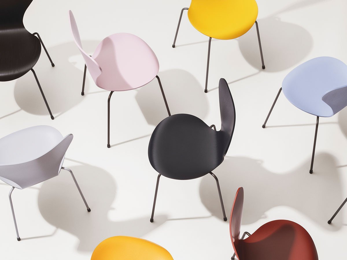 【フリッツ ハンセン/FRITZ HANSEN / GOODS】のANT / アリンコチェア 3本脚 3100 インテリア・キッズ・メンズ・レディースファッション・服の通販 founy(ファニー) 　インド　Indian Textile　ウッド　Wooden Design　シルク　Silk, 100% Silk　テーブル　Table, Dining Table　バランス　Balance, Style Balance　フォルム　Silhouette, Form　送料無料　Free Shipping　おすすめ　Recommended / Our Picks　ホーム・キャンプ・アウトドア・お取り寄せ　Home Living / Home & Lifestyle / Camping Gear / Outdoor Camping　家具・インテリア　Home Furniture & Interior. Stylish & Functional Living Spaces　チェア・椅子　Seating & Chairs　ダイニングチェア・木製チェア　Dining Chairs　参考イメージ|ID: prp329100000007513 ipo3291000000033315034