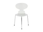 【フリッツ ハンセン/FRITZ HANSEN / GOODS】のANT / アリンコチェア 3本脚 3100 大人の最旬トレンドファッション＆コーディネート founy(ファウニー) インド Indian Textile ウッド Wooden Design シルク Silk, 100% Silk テーブル Table, Dining Table バランス Balance, Style Balance フォルム Silhouette, Form 送料無料 Free Shipping おすすめ Recommended / Our Picks ホーム・キャンプ・アウトドア・お取り寄せ Home Living / Home & Lifestyle / Camping Gear / Outdoor Camping 家具・インテリア Home Furniture & Interior. Stylish & Functional Living Spaces チェア・椅子 Seating & Chairs ダイニングチェア・木製チェア Dining Chairs thumbnail シェル:ラッカー / ホワイト、脚部:クローム仕上|ID: prp329100000007513 ipo3291000000037067693