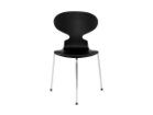 【フリッツ ハンセン/FRITZ HANSEN / GOODS】のANT / アリンコチェア 3本脚 3100 大人の最旬トレンドファッション＆コーディネート founy(ファウニー) インド Indian Textile ウッド Wooden Design シルク Silk, 100% Silk テーブル Table, Dining Table バランス Balance, Style Balance フォルム Silhouette, Form 送料無料 Free Shipping おすすめ Recommended / Our Picks ホーム・キャンプ・アウトドア・お取り寄せ Home Living / Home & Lifestyle / Camping Gear / Outdoor Camping 家具・インテリア Home Furniture & Interior. Stylish & Functional Living Spaces チェア・椅子 Seating & Chairs ダイニングチェア・木製チェア Dining Chairs thumbnail シェル:ラッカー / ブラック、脚部:クローム仕上|ID: prp329100000007513 ipo3291000000037067694