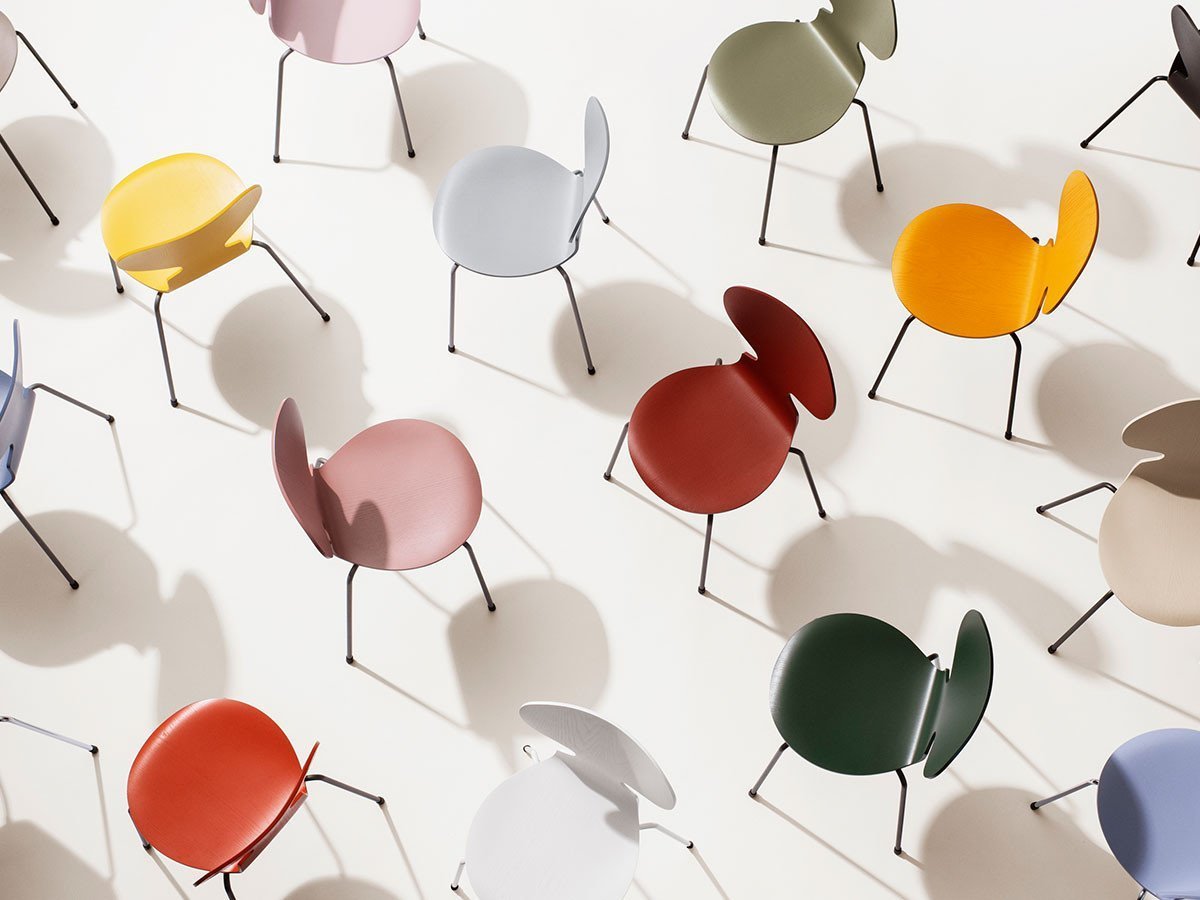 【フリッツ ハンセン/FRITZ HANSEN / GOODS】のANT / アリンコチェア 3本脚 3100 インテリア・キッズ・メンズ・レディースファッション・服の通販 founy(ファウニー) 　インド　Indian Textile　ウッド　Wooden Design　シルク　Silk, 100% Silk　テーブル　Table, Dining Table　バランス　Balance, Style Balance　フォルム　Silhouette, Form　送料無料　Free Shipping　おすすめ　Recommended / Our Picks　ホーム・キャンプ・アウトドア・お取り寄せ　Home Living / Home & Lifestyle / Camping Gear / Outdoor Camping　家具・インテリア　Home Furniture & Interior. Stylish & Functional Living Spaces　チェア・椅子　Seating & Chairs　ダイニングチェア・木製チェア　Dining Chairs　参考イメージ|ID: prp329100000007513 ipo3291000000037067707