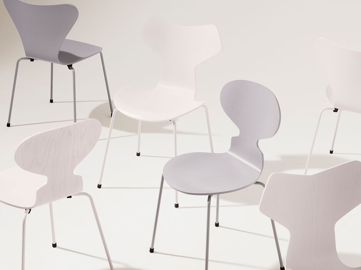 【フリッツ ハンセン/FRITZ HANSEN / GOODS】のANT / アリンコチェア 3本脚 3100 インテリア・キッズ・メンズ・レディースファッション・服の通販 founy(ファウニー) 　インド　Indian Textile　ウッド　Wooden Design　シルク　Silk, 100% Silk　テーブル　Table, Dining Table　バランス　Balance, Style Balance　フォルム　Silhouette, Form　送料無料　Free Shipping　おすすめ　Recommended / Our Picks　ホーム・キャンプ・アウトドア・お取り寄せ　Home Living / Home & Lifestyle / Camping Gear / Outdoor Camping　家具・インテリア　Home Furniture & Interior. Stylish & Functional Living Spaces　チェア・椅子　Seating & Chairs　ダイニングチェア・木製チェア　Dining Chairs　参考イメージ|ID: prp329100000007513 ipo3291000000037067715
