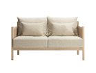 【アリアケ/ARIAKE / GOODS】のBraid Sofa / ブレイド(組紐)ソファ 2シート 大人の最旬トレンドファッション＆コーディネート founy(ファウニー) ペーパー Paper, Kraft Paper ホーム・キャンプ・アウトドア・お取り寄せ Home Living / Home & Lifestyle / Camping Gear / Outdoor Camping 家具・インテリア Home Furniture & Interior. Stylish & Functional Living Spaces ソファー Couches & Sofas thumbnail 張地:B-IV(ファブリック / モリデン)、フレーム:ホワイトオーク|ID: prp329100000007524 ipo3291000000036938261