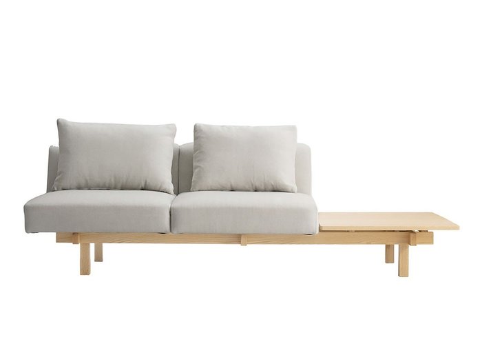 【アリアケ/ARIAKE / GOODS】のRaft Sofa / ラフト ソファ 2シーター + サイドテーブル インテリア・キッズ・メンズ・レディースファッション・服の通販 founy(ファニー) https://founy.com/ クッション Cushion シンプル Simple フィット Fit フレーム Flame ホーム・キャンプ・アウトドア・お取り寄せ Home,Garden,Outdoor,Camping Gear 家具・インテリア Furniture ソファー Sofa ホーム・キャンプ・アウトドア・お取り寄せ Home,Garden,Outdoor,Camping Gear 家具・インテリア Furniture テーブル Table サイドテーブル・小テーブル Side Table/Small Table |ID: prp329100000007535 ipo3291000000030220674
