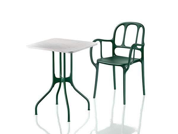 【マジス/MAGIS / GOODS】のMILA TABLE / ミラ テーブル 屋外仕様 正方形 人気、トレンドファッション・服の通販 founy(ファニー) 　送料無料　Free Shipping　テーブル　Table　ホーム・キャンプ・アウトドア・お取り寄せ　Home,Garden,Outdoor,Camping Gear　家具・インテリア　Furniture　テーブル　Table　カフェテーブル　Cafe Table　other-2|ID: prp329100000007551 ipo3291000000031528092