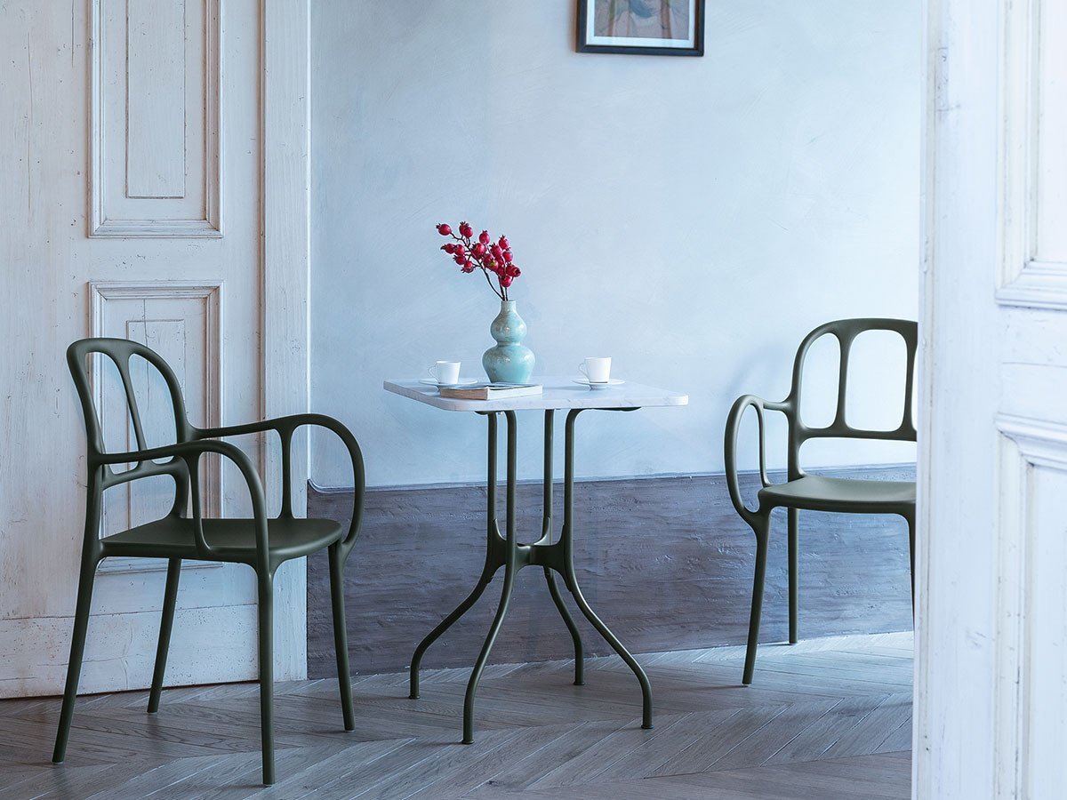 【マジス/MAGIS / GOODS】のMILA TABLE / ミラ テーブル 屋外仕様 正方形 人気、トレンドファッション・服の通販 founy(ファニー) 　送料無料　Free Shipping　テーブル　Table　ホーム・キャンプ・アウトドア・お取り寄せ　Home,Garden,Outdoor,Camping Gear　家具・インテリア　Furniture　テーブル　Table　カフェテーブル　Cafe Table　other-3|ID: prp329100000007551 ipo3291000000031528093