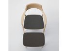 【ヒロシマ/HIROSHIMA / GOODS】のLounge Chair / ラウンジチェア 張座(ビーチ) フレームNL-0 ナチュラルホワイト、張地:|ID:prp329100000007598