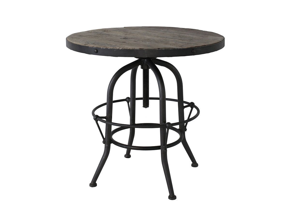 【ノットアンティークス/knot antiques / CRASH GATE / GOODS】のBACCHUS CIRCLE TABLE 650 / バッカス 昇降式テーブル 650 人気、トレンドファッション・服の通販 founy(ファニー) 　テーブル　Table　ラウンド　Round　ホーム・キャンプ・アウトドア・お取り寄せ　Home,Garden,Outdoor,Camping Gear　家具・インテリア　Furniture　テーブル　Table　カフェテーブル　Cafe Table　 other-1|ID: prp329100000007605 ipo3291000000030183464