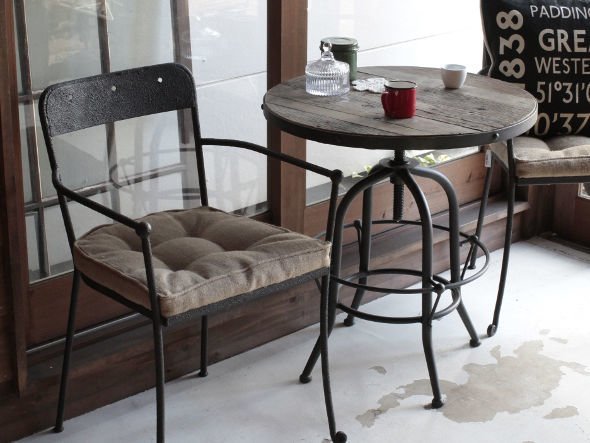 【ノットアンティークス/knot antiques / CRASH GATE / GOODS】のBACCHUS CIRCLE TABLE 650 / バッカス 昇降式テーブル 650 人気、トレンドファッション・服の通販 founy(ファニー) 　テーブル　Table　ラウンド　Round　ホーム・キャンプ・アウトドア・お取り寄せ　Home,Garden,Outdoor,Camping Gear　家具・インテリア　Furniture　テーブル　Table　カフェテーブル　Cafe Table　other-5|ID: prp329100000007605 ipo3291000000031531056