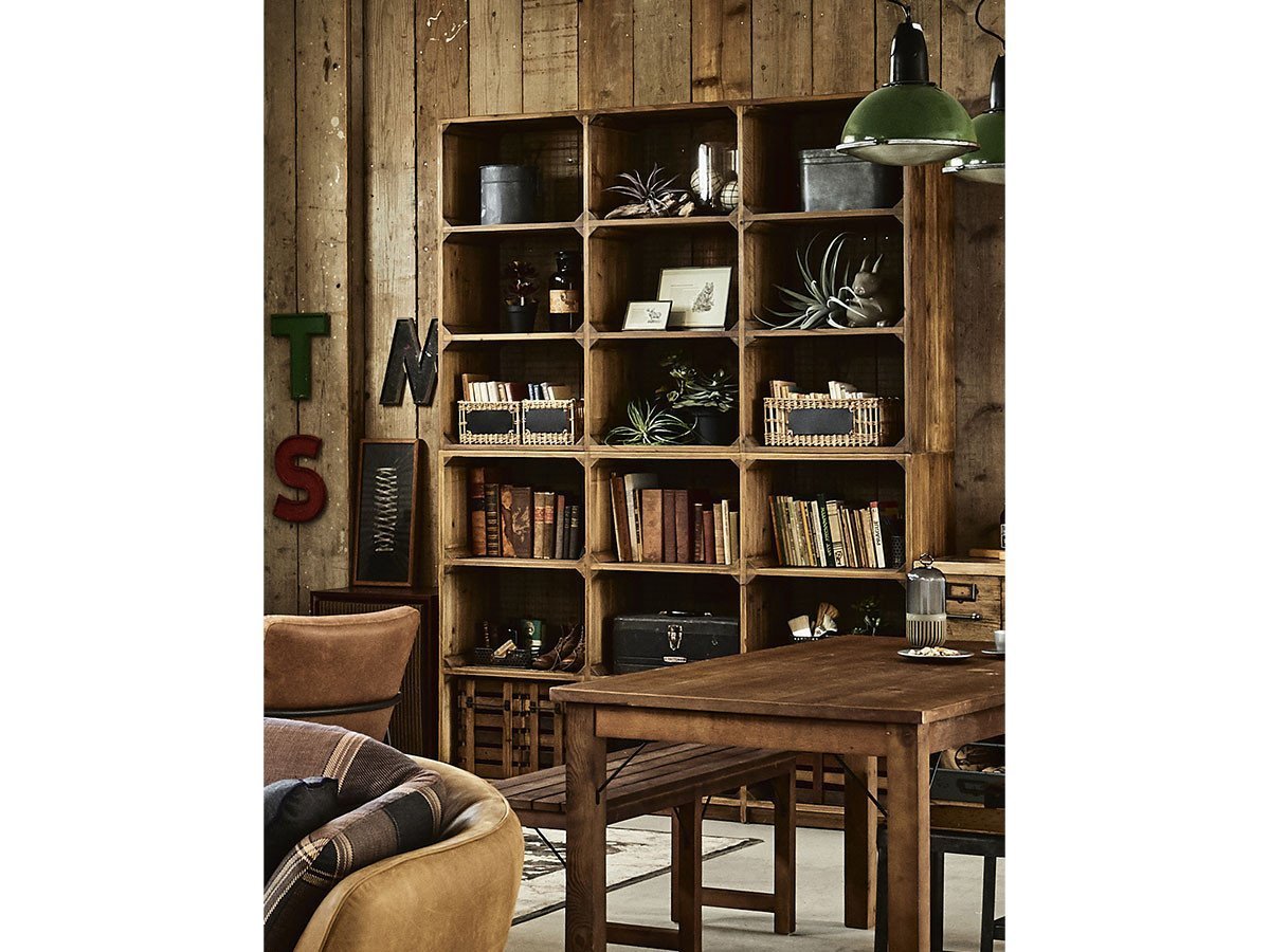 【ノットアンティークス/knot antiques / CRASH GATE / GOODS】のANETT SHELF 3-3 / アネット シェルフ 3列3段 インテリア・キッズ・メンズ・レディースファッション・服の通販 founy(ファニー) 　帽子　Hat, Headwear　ホーム・キャンプ・アウトドア・お取り寄せ　Home Living / Home & Lifestyle / Camping Gear / Outdoor Camping　家具・インテリア　Home Furniture & Interior. Stylish & Functional Living Spaces　収納家具・キャビネット　Storage Furniture　シェルフ・オープンラック・収納棚　Open Shelf Rack　|ID: prp329100000007608 ipo3291000000030182312