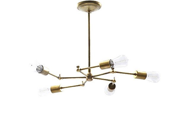 【アクメファニチャー /ACME Furniture / GOODS】のSOLID BRASS LAMP 5ARM / ソリッド ブラスランプ 5アーム インテリア・キッズ・メンズ・レディースファッション・服の通販 founy(ファニー) https://founy.com/ 送料無料 Free Shipping フォルム Form ヴィンテージ Vintage ホーム・キャンプ・アウトドア・お取り寄せ Home,Garden,Outdoor,Camping Gear 家具・インテリア Furniture ライト・照明 Lighting & Light Fixtures シーリングライト Ceiling Light |ID: prp329100000007612 ipo3291000000030178489