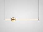 【リーブルーム/LEE BROOM / GOODS】のORION TUBE PENDANT / オライオン チューブ ペンダント 大人の最旬トレンドファッション＆コーディネート founy(ファウニー) 送料無料 Free Shipping アクリル Acrylic Material シンプル Simple, Minimal チューブ Tube, Tube Top ホーム・キャンプ・アウトドア・お取り寄せ Home Living / Home & Lifestyle / Camping Gear / Outdoor Camping 家具・インテリア Home Furniture & Interior. Stylish & Functional Living Spaces ライト・照明 Lamps & Lighting Fixtures ペンダントライト・吊り下げ照明 Pendant Light / Hanging Light Fixture thumbnail ポリッシュゴールド|ID: prp329100000007613 ipo3291000000037078554