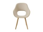 【ラウンディッシュ/Roundish / GOODS】のArm Chair / アームチェア 張座 フレーム:オーク NL-0(ウレタン塗装 / ナチュラルホワイト)|ID:prp329100000007648