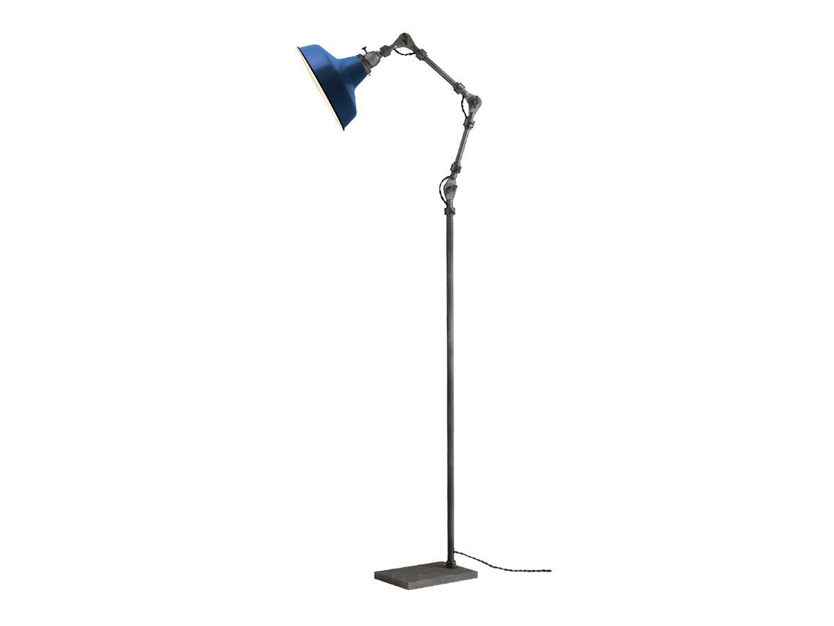 【フライミー ファクトリー/FLYMEe Factory / GOODS】のCUSTOM SERIES Engineer Side Floor Lamp × Railroad Mini / カスタムシリーズ エンジニアサイドフロアランプ × レイルロードミニ インテリア・キッズ・メンズ・レディースファッション・服の通販 founy(ファニー) スタイリッシュ Stylish, Fashionable 送料無料 Free Shipping ホーム・キャンプ・アウトドア・お取り寄せ Home Living / Home & Lifestyle / Camping Gear / Outdoor Camping 家具・インテリア Home Furniture & Interior. Stylish & Functional Living Spaces ライト・照明 Lamps & Lighting Fixtures フロアランプ・スタンドライト Floor Lamp / Standing Lamp シェード:黒フチ+ブルー|ID: prp329100000007684 ipo3291000000034355568