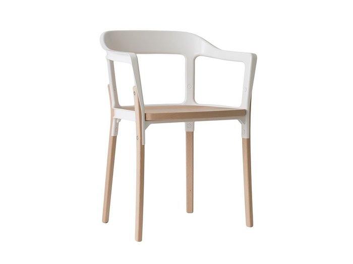 【マジス/MAGIS / GOODS】のSTEELWOOD CHAIR / スティールウッド チェア(ビーチ) インテリア・キッズ・メンズ・レディースファッション・服の通販 founy(ファニー) https://founy.com/ ウッド Wood ビーチ Beach 送料無料 Free Shipping ホーム・キャンプ・アウトドア・お取り寄せ Home,Garden,Outdoor,Camping Gear 家具・インテリア Furniture チェア・椅子 Chair ダイニングチェア Dining Chair |ID: prp329100000007689 ipo3291000000030256295