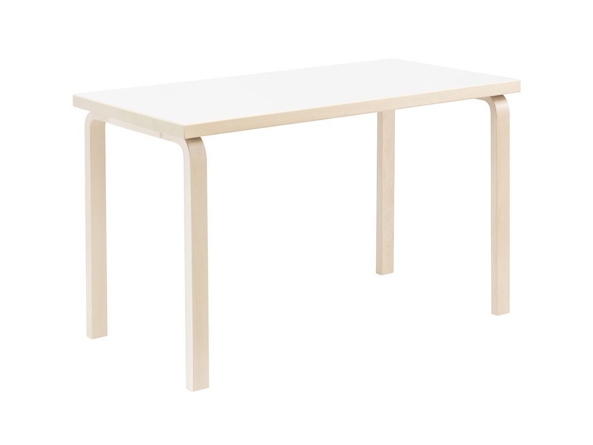 【アルテック/artek / GOODS】のTABLE 80A / 80A テーブル インテリア・キッズ・メンズ・レディースファッション・服の通販 founy(ファニー) 　送料無料　Free Shipping　コンパクト　Compact, Small Size　テーブル　Table, Dining Table　デスク　Desk, Work Desk　ワーク　Workwear, Utility Style　ホーム・キャンプ・アウトドア・お取り寄せ　Home Living / Home & Lifestyle / Camping Gear / Outdoor Camping　家具・インテリア　Home Furniture & Interior. Stylish & Functional Living Spaces　テーブル　Dining, Coffee & Side Tables　ダイニングテーブル・食卓テーブル　Dining Tables　脚部:ナチュラルラッカー / 天板:ホワイトラミネート|ID: prp329100000007718 ipo3291000000036539572